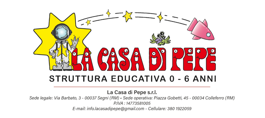 Logo la casa di PePe con Info